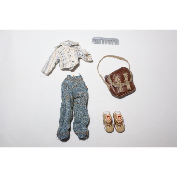 MGA Bratz Lil Boyz Boy Mini Lakin Doll 4.5" Original 2 Outfits Clothes Poster - Picture 9 of 12